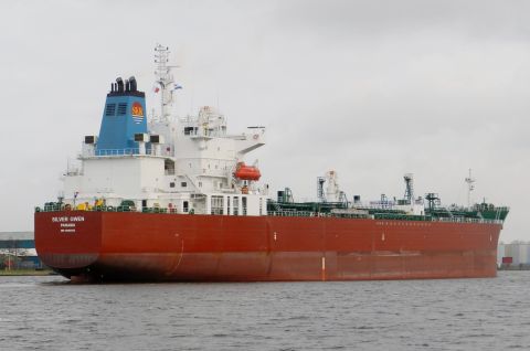Silver Gwen in IJmuiden, 27 jan 2015