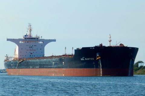 Ksl Santos in IJmuiden, 31 aug 2016