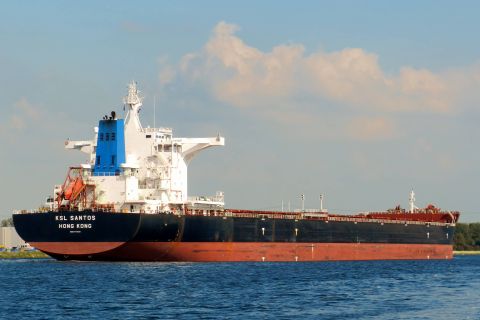 Ksl Santos in IJmuiden, 31 aug 2016