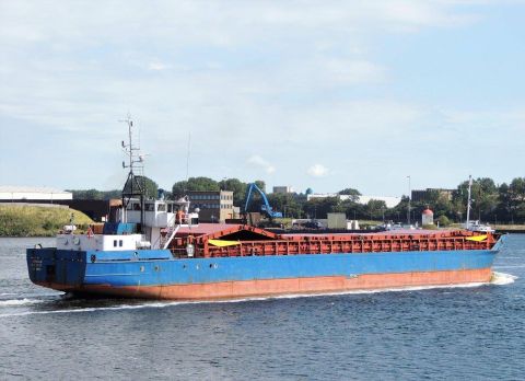 NATHALIE in IJmuiden, 1 sep 2016