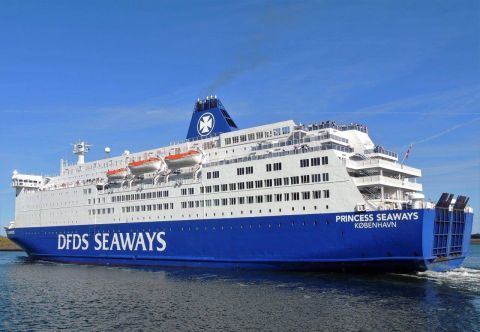 PRINCESS SEAWAYS in IJmuiden, 3 sep 2016