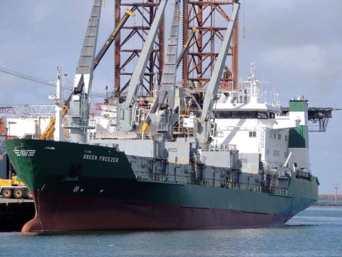 Green Freezer in IJmuiden, 5 sep 2016