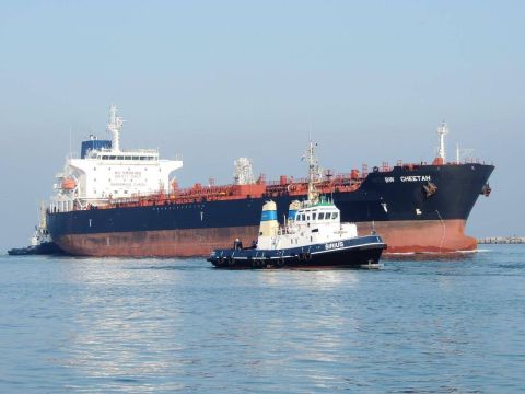 BW CHEETAH in IJmuiden, 7 sep 2016
