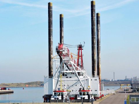 WIND PIONEER in IJmuiden, 8 sep 2016