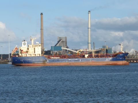 Salina M in IJmuiden, 30 jan 2015