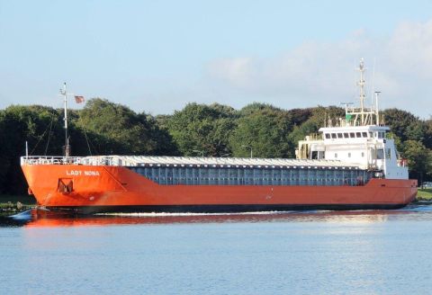Lady Nona in IJmuiden, 10 sep 2016