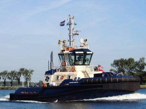 SVITZER AMSTEL in IJmuiden, 10 sep 2016
