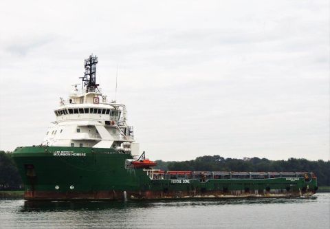 BOURBON HOMERE in IJmuiden, 12 sep 2016