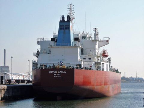 SILVER CARLA in IJmuiden, 14 sep 2016