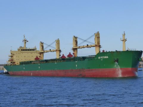 As Victoria in IJmuiden, 31 jan 2015