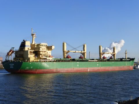 As Victoria in IJmuiden, 31 jan 2015