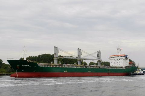 SANNA in IJmuiden, 17 sep 2016