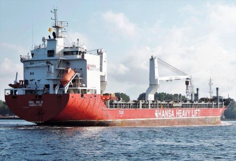 HHL NILE in IJmuiden, 18 sep 2016