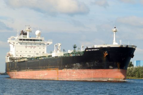 BRITISH INTEGRITY in IJmuiden, 18 sep 2016