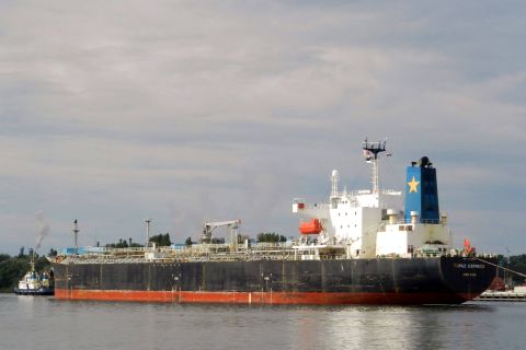 TOPAZ EXPRESS in IJmuiden, 19 sep 2016