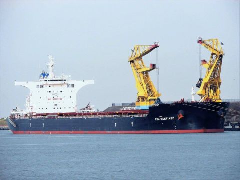 KSL SANTIAGO in IJmuiden, 21 sep 2016