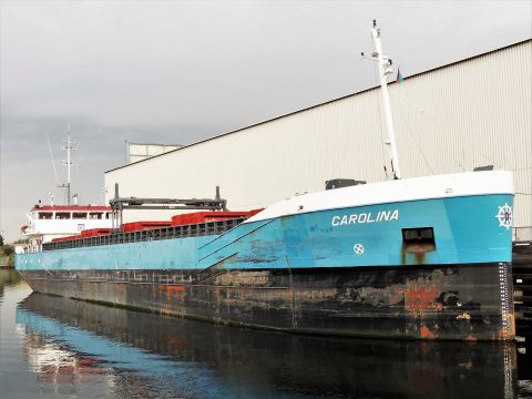 CAROLINA in IJmuiden, 21 sep 2016