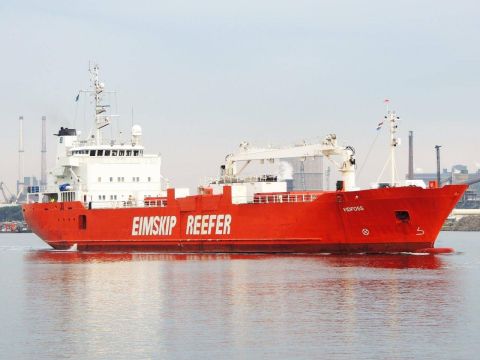Vidfoss in IJmuiden, 21 sep 2016