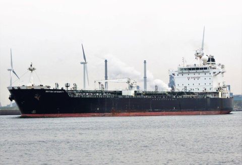 BRITISH INTEGRITY in IJmuiden, 22 sep 2016