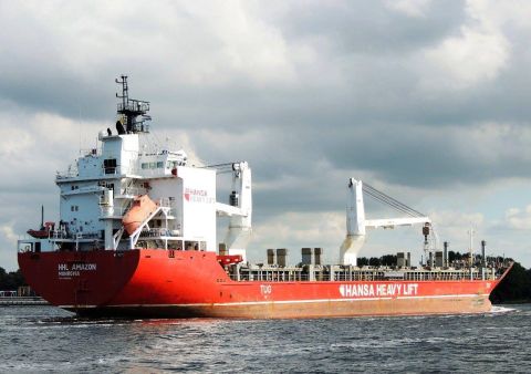 HHL AMAZON in IJmuiden, 23 sep 2016