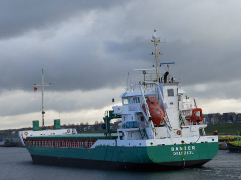 Banier in IJmuiden, 1 feb 2015