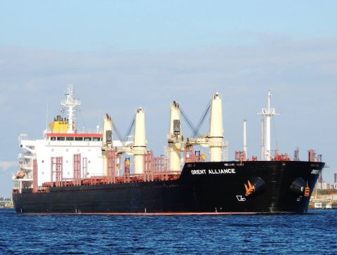 ORIENT ALLIANCE in IJmuiden, 23 sep 2016