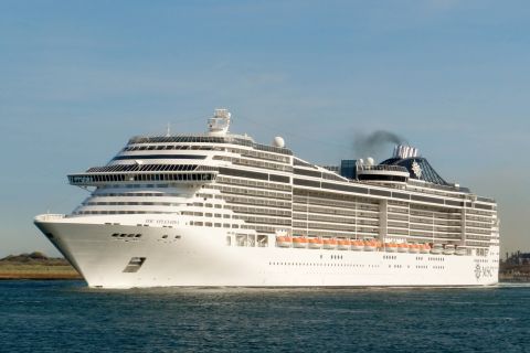 MSC SPLENDIDA in IJmuiden, 24 sep 2016