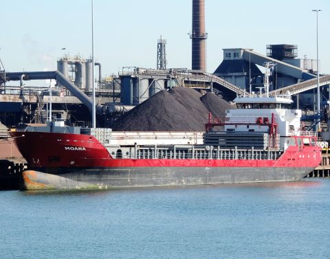 MOANA in IJmuiden, 27 sep 2016