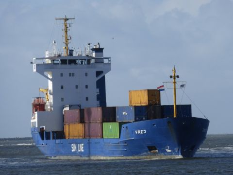 Frej in IJmuiden, 2 feb 2015