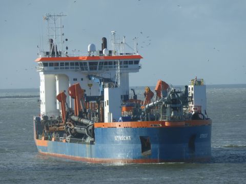 UTRECHT in IJmuiden, 2 feb 2015