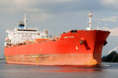 NAVE TITAN in IJmuiden, 1 okt 2016