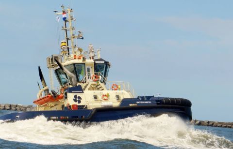 SVITZER AMSTEL in IJmuiden, 1 okt 2016