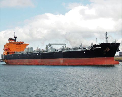 TORM THOR in IJmuiden, 4 okt 2016