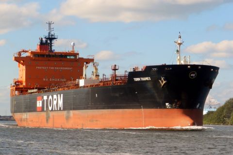 TORM THAMES in IJmuiden, 6 okt 2016