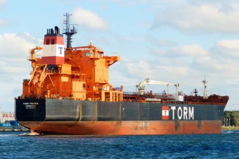 TORM THAMES in IJmuiden, 6 okt 2016