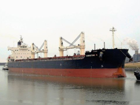 CHRISTINE B in IJmuiden, 11 okt 2016