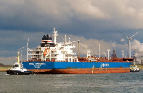 NORD GARDENIA in IJmuiden, 11 okt 2016