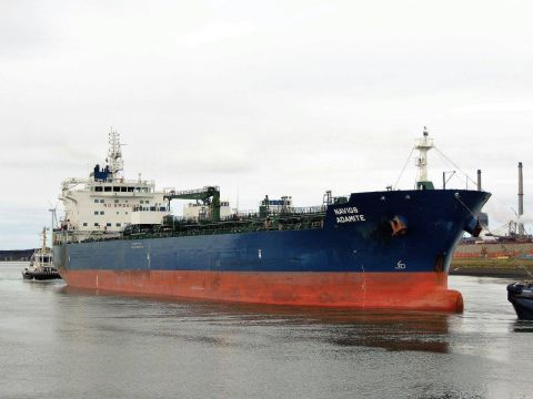 NAVIG8 ADAMITE in IJmuiden, 11 okt 2016