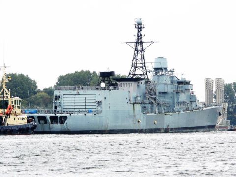 Ex F220 KOLN in IJmuiden, 12 okt 2016