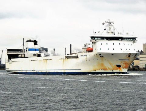 FINNCARRIER in IJmuiden, 12 okt 2016