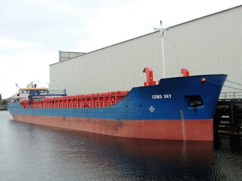 Eems Sky in IJmuiden, 12 okt 2016
