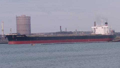 Maritime King in IJmuiden, 13 okt 2016