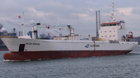 SILVER BERGEN in IJmuiden, 13 okt 2016
