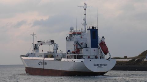 SILVER BERGEN in IJmuiden, 13 okt 2016