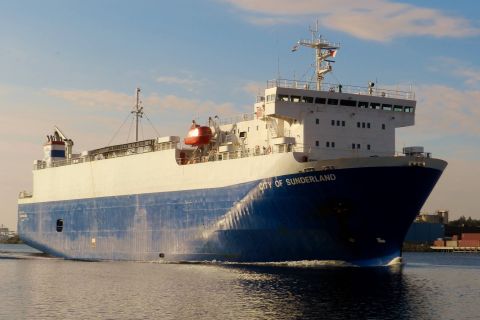 CITY OF SUNDERLAND in IJmuiden, 16 okt 2016