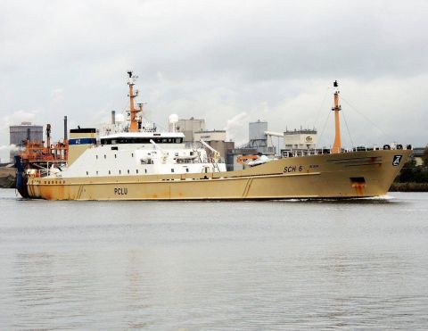 Sch 6 Alida in IJmuiden, 18 okt 2016