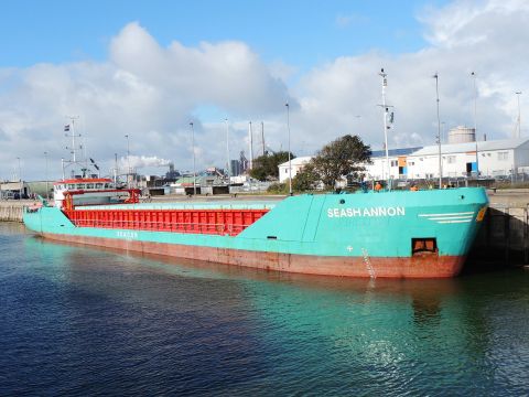 Sea Shannon in IJmuiden, 19 okt 2016