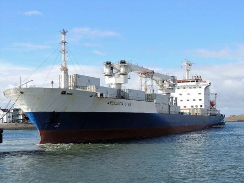 ANDALUCIA STAR in IJmuiden, 19 okt 2016