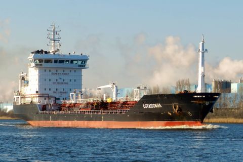 Covadonga in IJmuiden, 6 feb 2015