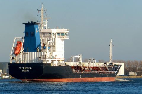 Covadonga in IJmuiden, 6 feb 2015